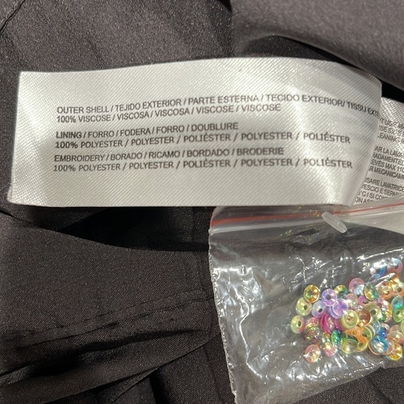 NWT Anthropologie Intropia Starburst Sequined Dress SZ L Reg $348 - Picture 9 of 13